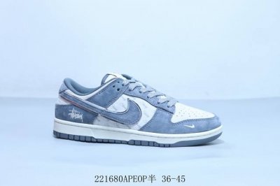 耐克 Nike Sb Dunk Low Pro 复古低帮 休闲运动滑板板鞋斯图西 联名 221680Apeop半 36-45