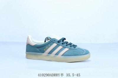阿迪达斯Adidas Originals Gazelle Esquisite Gucci 德训 羚羊系列低帮复古百搭休闲运动板鞋 墨绿 货号 Jh5402 41