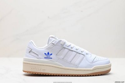 公司级阿迪达斯 Adidas Forum 84 Low Og 低帮百搭潮流休闲运动板鞋。以复古篮球鞋的外形为基础，采用皮革拼接，简约百搭，更加贴合舒适。中底内侧