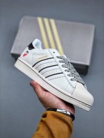 adidas Originals 斯图西联名款 白黑配色 经典贝壳头官网同步 实拍首发渠道正品订单 诠释市场最高工艺水平区别市面普通真标版本，进出专柜无压力货号