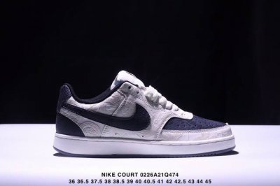 真标Nike Court Vision Lo 低帮百搭 透气休闲运动板鞋 兼顾舒适脚感和出众风范 演绎匠心之作 结构性的支撑贴合感结合复古篮球设计 货号:Cd5