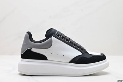 公司级意大利高奢品牌alexander Mcqueen亚历山大 麦昆 Sole Leather Sneakers低帮时装厚底休闲运动小白鞋 货号:462214