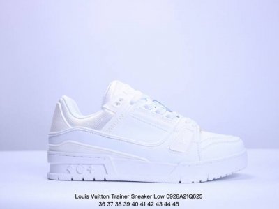 全新lv路易威登louis Vuitton Trainer Sneaker Low休闲运动文化百搭板鞋 Xm0928Q625