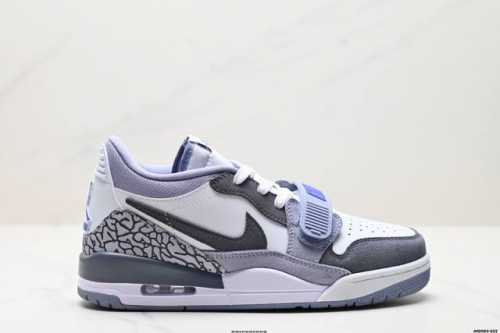 300 公司级三合一最强合体，多种新配色回归耐克Nike Air Jordan Legacy 312 High”White/Grey Fog/Blue/Red“