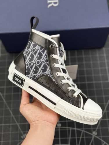 Dior B23 Oblique High Top Sneakers 新货#海外版 纯原级别 迪奥“Cd重影”全套原装配件 历史最高fk 质 东莞纯原 原版购入