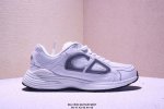 Dior B30 网眼织物 防滑耐磨 舒适透气 牛皮 运动休闲鞋 Xm0427Q657
