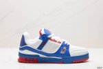 公司级全新lv路易威登louis Vuitton Trainer Sneaker Low休闲运动文化百搭板鞋 尺码:36-46 Id:Jhd268-Gzf