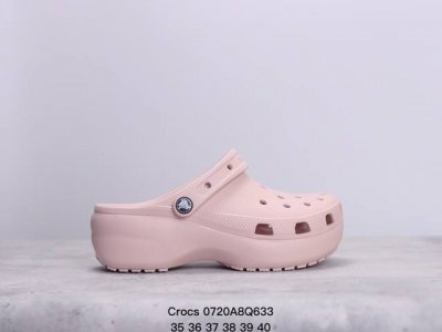 Crocs卡骆驰 Classic Clog 经典云朵沙滩凉鞋 洞洞凉鞋 女款 细节满分 质感无敌 脚感惬意舒适软硬适中秀气可爱 增高神器 小蛮腰设计超显脚小 百