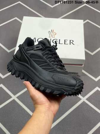 510 Moncler盟可睐 Trailgrip Gtx 抗撕裂材质 防滑 低帮 运动生活休闲鞋 男款 黑色 货号: I109A4M00350M2058999 - 点击图像关闭