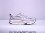 Hoka 霍卡 原楦原纸版开发版型，采用热熔透气网孔科技鞋面材质，原装轻量化材料fresh Foam超轻量泡棉中底，外置vibram 橡胶防滑黄金大底复古老爹厚