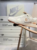 350 Nk Sb Dunk Low 芬迪联名 周年高端定制 低帮休闲板鞋 #大厂纯原品质出货 超高清洁度 皮料切割干净无任何毛边 细节完美Dm6868 Ae7