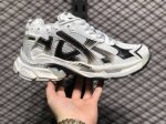 巴黎世家balenciaga Runner Sneaker Dark Grey Black Silver 2.0慢跑系列低帮复古野跑潮流姥爹风百搭休闲运动慢跑鞋