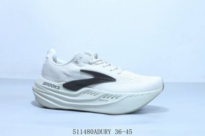 brooks布鲁克斯 Glycerin Max 清爽撞色复古跑步鞋透气舒适运动鞋 511480Adury 36-45