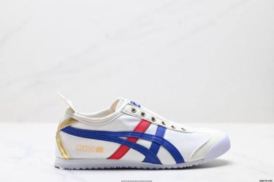 真标Onitsuka Tiger鬼冢虎 Mexico 66 Slip-On 一脚蹬低帮夏季透气运动休闲鞋 货号:1183A360-207 尺码:36 37 37