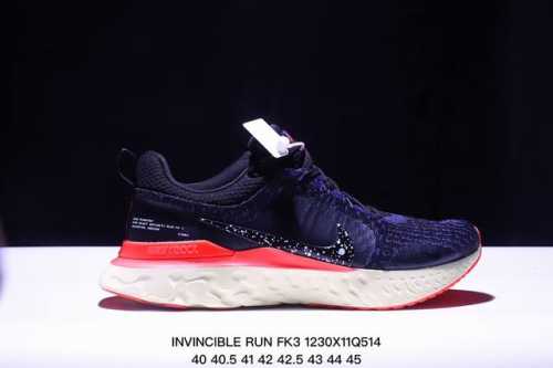 Nike耐克zoom×Invincible Run Fk3男女马拉松跑步鞋 Dz3025 001 尺码：36～45带半码 Xm1230Q514