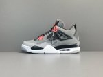 渠道优势，支持代发！ X版：顶级Aj4 黑灰红 红外线 Air Jordan 4 Retro ＂Infrared＂男女同款 货号：Dh6927-061 码数：3