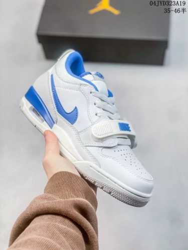 头层特价真标耐克nike Air Jordan Legacy 312 Low”White Pine Green“乔丹最强三合一混合版本低帮文化休闲运动篮球鞋 尺