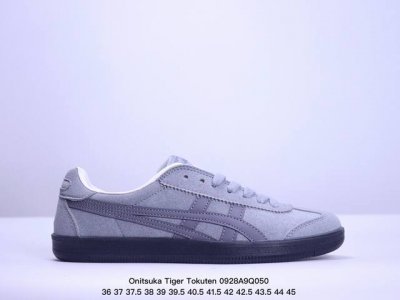 亚瑟士 Onitsuka Tiger Tokuten 复古低帮休闲跑鞋 炎夏必备 Tokuten的灵感来源于 年代的室内用鞋 T-Toe前足补强设计 室内鞋的橡