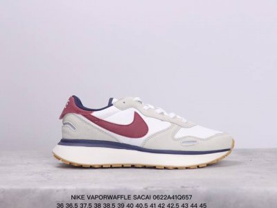 真标带半码 Nike耐克vaporwaffle Sacai华夫透气轻盈缓震运动跑步鞋 Xm0622Q657