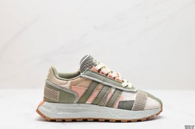 公司级阿迪达斯Adidas Retropy E5阿迪新款运动休闲爆米花 三叶草 厚底 跑鞋 新款低帮经典运动鞋以70年代经典跑步鞋为灵感 新鲜演绎复古造型 搭载
