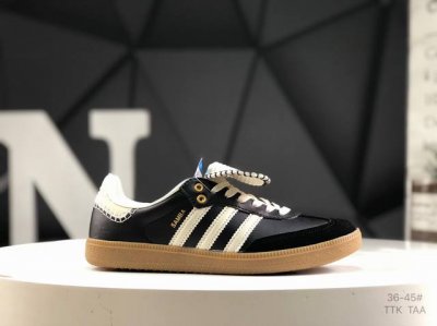 130 阿迪 Ad Original Samba Og 复古经典轻便板鞋 口碑大厂出品 品控大底版型不断改良更新 全套原纸板楦头开发 确保原汁原味 完美呈现版型