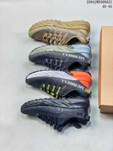 Merrell迈乐 蜂鸟5 Vibram男女防滑越野跑鞋透气缓震轻户外徒步鞋 尺码：见图 编码：04Jwd309A21
