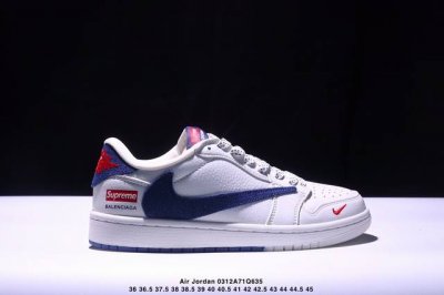 220 海外爆款限量发售！公司级 Travis Scott X Fragment Design X Jordan Air Jordan 1 Low Og Sp