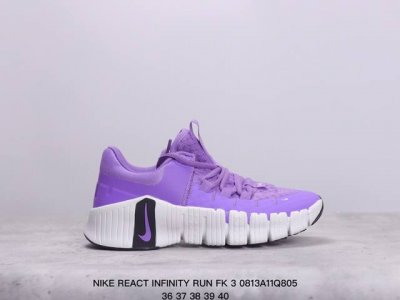 耐克nike React Infinity Run Fk 3瑞亚机能风疾速系列越野缓震休闲运动鞋。新品首发 官方正确版原装组合大底 它鞋面足够灵活，可满足您的日