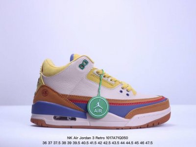 公司级nk Air Jordan 3 Retro 原装配色 性价比aj3 同价区间无对手 #原装头层材料 用料绝不含糊 #正确荔枝纹路 客供原厂磨具 清洁度 电
