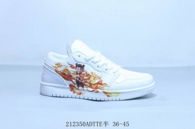 乔丹Air Jordan 1 Low Aj1 乔1低帮复古文化休闲运动篮球鞋 哪吒 212350Adtte半 36-45
