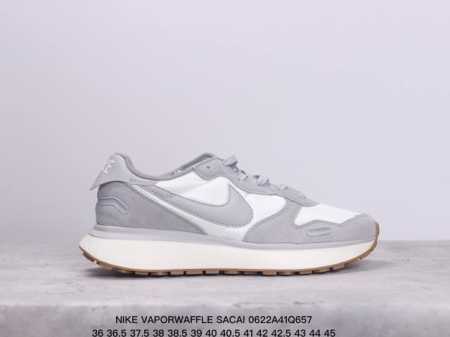 真标带半码 Nike耐克vaporwaffle Sacai华夫透气轻盈缓震运动跑步鞋 Xm0622Q657 - 点击图像关闭