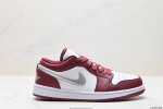 公司级耐克nike Air Jordan 1 Lowaj1乔丹一代中帮经典复古文化休闲运动篮球鞋 货号:553558-607 尺码:36 36.5 37.5 3