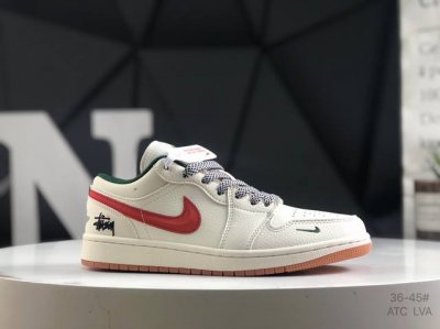 公司级带半码 耐克 Nike Air Jordan 1 Low Aj1乔1低帮休闲板鞋 同步官方配色 市场唯一独家头层皮打造 原鞋原档案开发 原厂皮料 原档冲孔