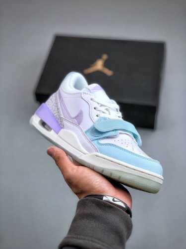 Nike Air Jordan Legacy 312 Low 白红紫 原厂私磨 原厂纸板 原厂盒装 完美走线 进口头层皮 致力打造精致。乔丹篮球鞋系列 号称 “