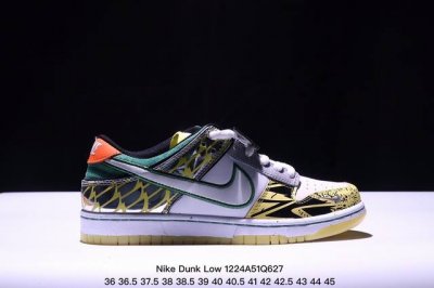 耐克division Street X Nike Dunk Low “What The Ducks Of A Feather” 舒适 防滑耐磨 低帮 板鞋 白黄