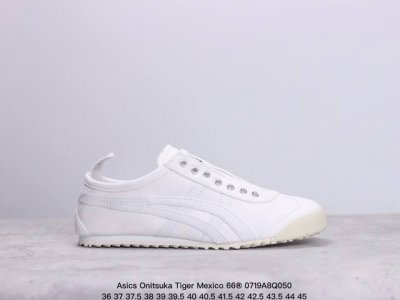 真标带半码asics 亚瑟士 男女鞋真标半码制 日产经典老牌-鬼塚虎 Onitsuka Tiger Mexico 66经典墨西哥系列复古经典百搭板鞋休闲运动鞋慢