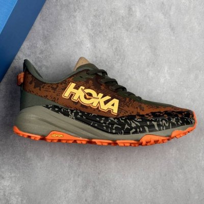 本地 核心私 公司级Hoka One One M Speedgoat 6 低帮专业越野跑步鞋 相较于前几代Mafate包裹感更好 跟Speedgoat 快速羚羊