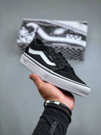 vans范斯官方线上专售 faulkner酷感黑美式薄绒男鞋板鞋 vans 运动休闲系列 新款硫化板鞋 鞋款相比vans其他鞋款并不为太多人熟悉，鞋面采用全帆布 - 点击图像关闭