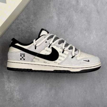 本地390 核心私 Nk Sb Dunk Low Off-White联名 绑带猪八弹幕黑勾 周年高端定制 低帮休闲板鞋 #定制鞋盒 大厂纯原品质出货 超高清洁度 - 点击图像关闭