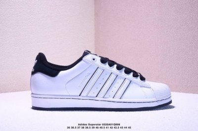 130 公司级阿迪达斯Adidas三叶草 Originals Superstar贝壳头系列低帮经典百搭休闲运动板鞋 货号:Jh5469 尺码:36 36.5 3