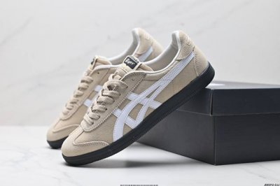 公司级亚瑟士 Onitsuka Tiger Tokuten 复古低帮休闲跑鞋 实拍首发 Tokuten的灵感来源于80年代的室内用鞋 T-Toe前足补强设计 室
