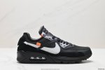 真标耐克 Nike The 10 Air Max 90 X Off-White Ow 限量款联名跑鞋 货号:Aa7293-001 尺码:36 36.5 37.5