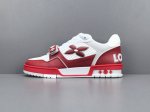 p 650渠道优势 支持放店！ 【专柜版 驴牌】 Lv Trainer "情侣限定系列 休闲 低帮 时尚板鞋 尺码 38 39 40 41 42 43 44 4