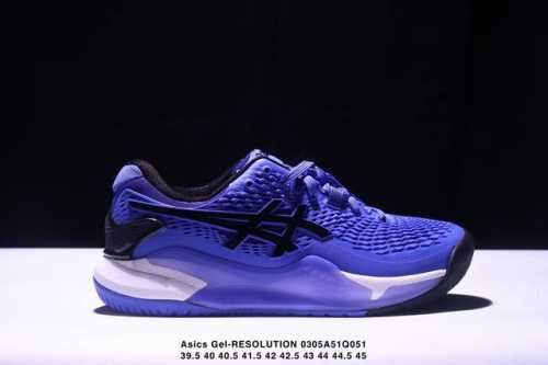 200 Asics Gel-Resolution 9 亚瑟士运动休闲透气专业跑鞋 轻量舒适透气材质 全滴塑鞋面中底3D可视Gel缓震胶效果 升级Flytefoa