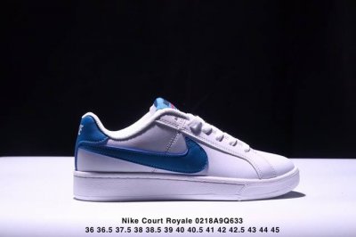 耐克 Nike Court Royale Ac 春季新款低帮小白鞋Sb滑板鞋休闲板鞋 尺码：36～45带半码 Xm0218Q750