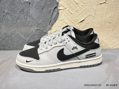 新品上市实拍 海外爆款限量发售！高端定制Nike Sb Dunk Low 古驰联名 米黄棕 高端定制 低帮休闲板鞋 定制鞋盒 大厂纯原品质出货 超高清洁度 皮料