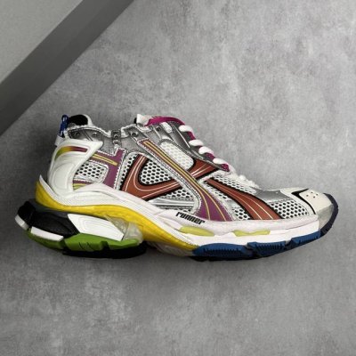 本地430 核心私 【I8版】巴黎世家Balenciaga Runner Sneaker”慢跑系列 7.5代 低帮复古野跑潮流姥爹风百搭休闲运动慢跑鞋 男女鞋原
