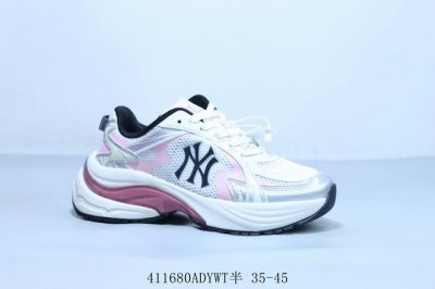 棒球联盟Mlb Ny Ins 抖音 快手 小红书网红老爹鞋 韩国洋基队Ny大标潮流老爹鞋 货号 3Arnspl4N 41 Adywt半 35-45