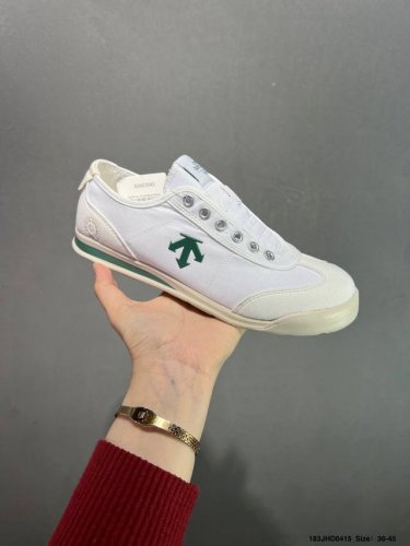 公司级迪桑特 Descente Chron 舒适简约 防滑帆布鞋 Id：183Jhd0415