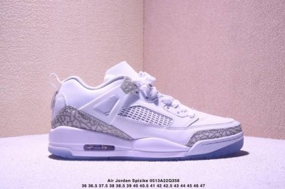 公司级Nike Air Jordan Spizike Low舒适百搭 防滑耐磨 低帮 复古篮球鞋 完美鞋型打造 内原厂气垫 全新设计立体压纹原盒包装 货号:Fq